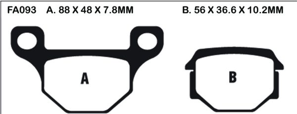 EBC Brake Pads FA093