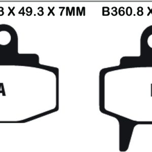 EBC Brake Pads FA130R