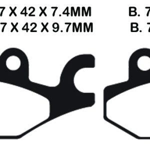 EBC Brake Pads FA165/2TT