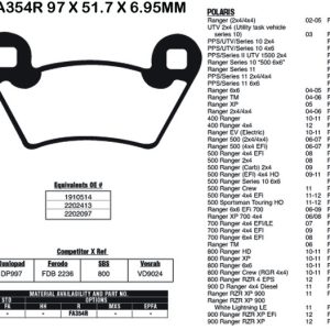 EBC Brake Pads FA354R