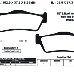 EBC Brake Pads FA438HH