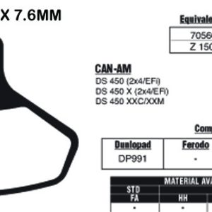EBC Brake Pads FA468R