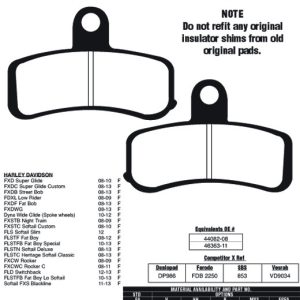 EBC Brake Pads EPFA457HH