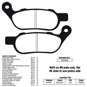 EBC Brake Pads EPFA458HH