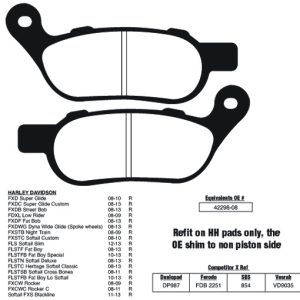 EBC Brake Pads FA458HH