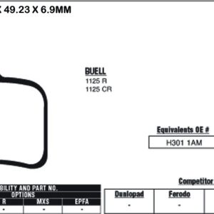 EBC Brake Pads FA460HH-SPECIAL ORDER