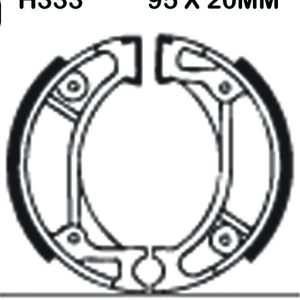 EBC Brake Shoes H333