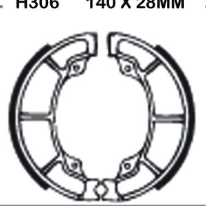EBC Brake Shoes H306