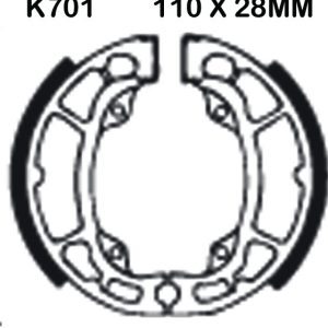 EBC Brake Shoes K701-SPECIAL ORDER