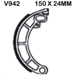 EBC Brake Shoes V942