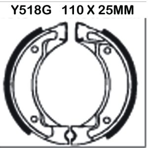EBC Brake Shoes Y518G-SPECIAL ORDER