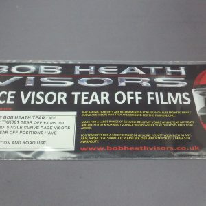 Bob Heath Tear Offs Dark Tint Arai Pack of 5 [TOVALKK]