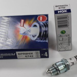 NGK Spark Plug BPR8HIX Iridium Plugs [Box 4]