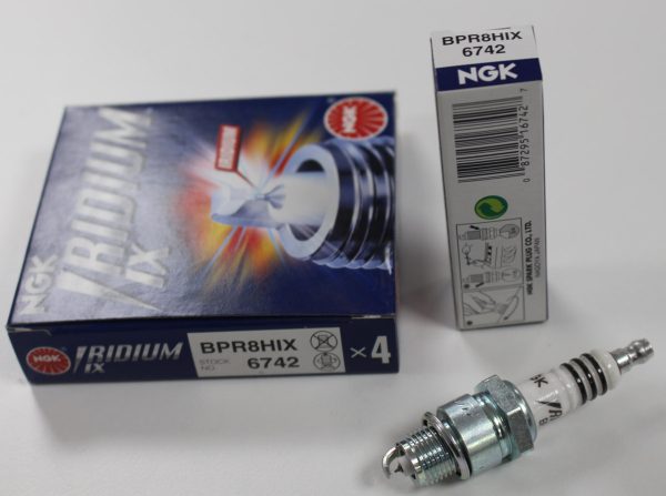 NGK Spark Plug BPR8HIX Iridium Plugs [Box 4]