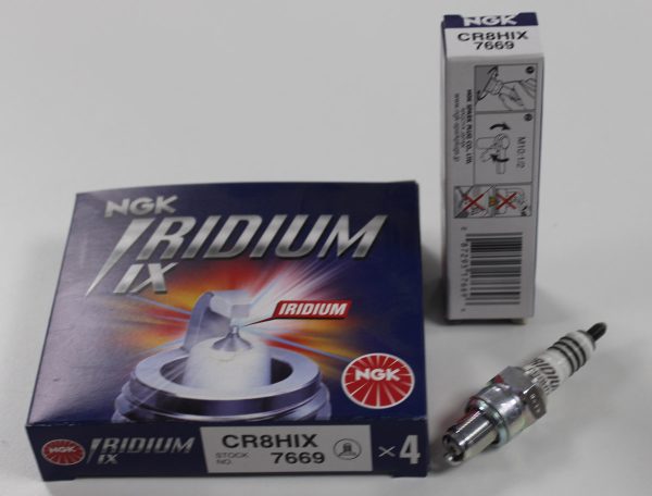 NGK Spark Plug CR8HIX Iridium Plugs [Box 4]
