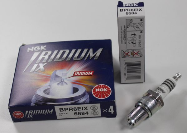 NGK Spark Plug BPR8EIX Iridium Plugs [Box 4]