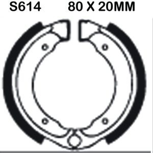EBC Brake Shoes S614-SPECIAL ORDER
