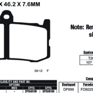 EBC Brake Pads FA491HH