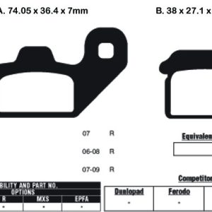 EBC Brake Pads FA480