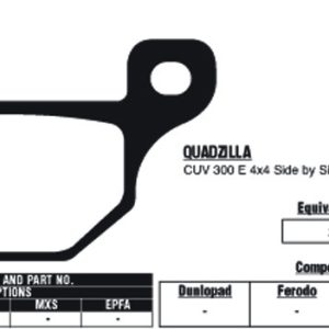 EBC Brake Pads FA481-SPECIAL ORDER