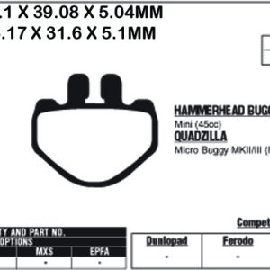 EBC Brake Pads FA485TT