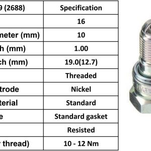 NGK Spark Plug CR6EH-9 Plugs [Box 10]