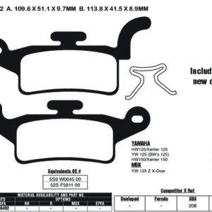 EBC Brake Pads SFA492