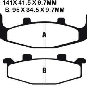 EBC Brake Pads EPFA129HH