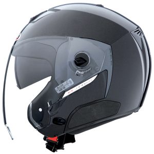 Caberg Jet Sintesi Metal Black Helmet