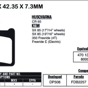 EBC Brake Pads FA602R