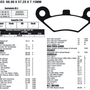 EBC Brake Pads FA453R