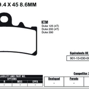 EBC Brake Pads FA606HH
