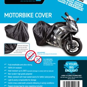 Spada Motorcycle Cover-Large/X-L [Touring Bikes No Luggage]