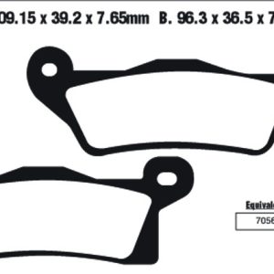 EBC Brake Pads FA618R