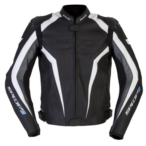 Spada Corsa GP CE Jacket Black/White/Anthracite