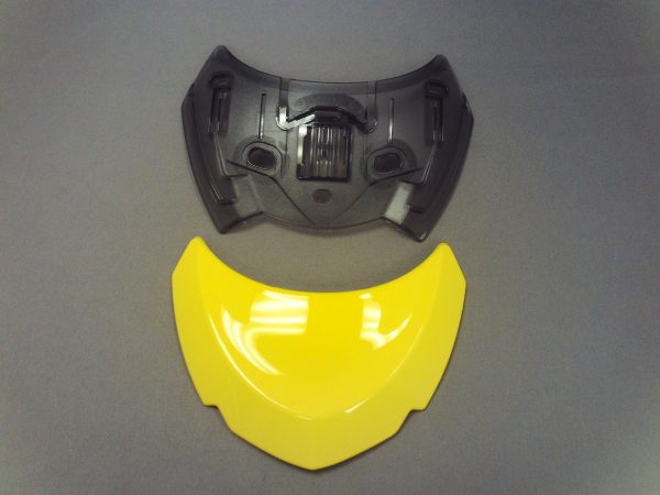 Shoei GT-Air Upper Intake Vent Shiny Red - Image 4