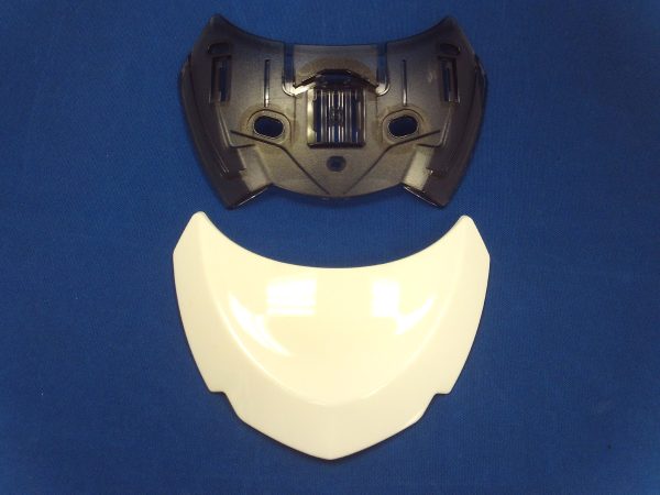Shoei GT-Air Upper Intake Vent Shiny Red - Image 3