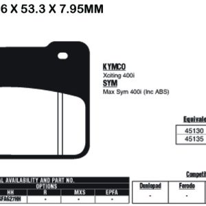 EBC Brake Pads SFA627