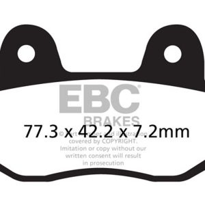 EBC Brake Pads FA622TT-SPECIAL ORDER