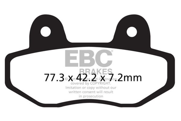 EBC Brake Pads FA622TT-SPECIAL ORDER