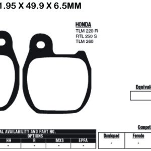 EBC Brake Pads FA624TT