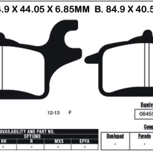 EBC Brake Pads SFA625