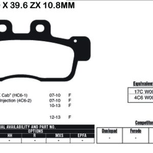 EBC Brake Pads SFA632