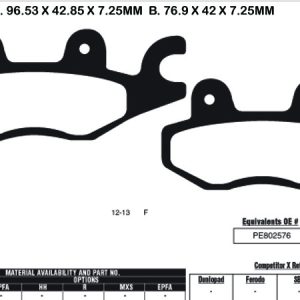 EBC Brake Pads SFA635