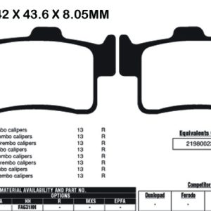 EBC Brake Pads FA631HH