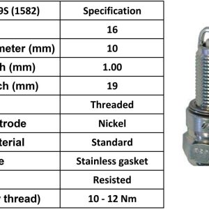 NGK Spark Plug CPR6EA-9S Plugs [Box 10]