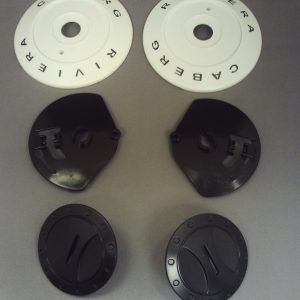 Caberg Riviera V2 Visor Mounting Kit White