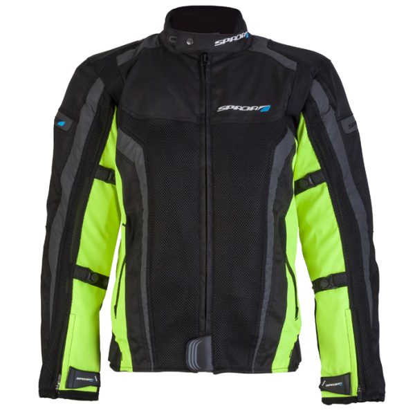 Spada Textile Jacket Corsa GP Air Blk/Fluo