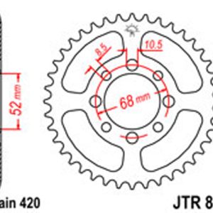 JT Rear Sprockets R/W 801-32 SUZ