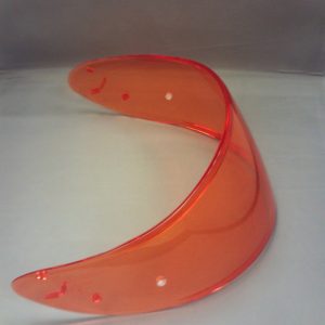 Shoei Visor CWR-1 High Definition Orange [NOT LEGAL FOR ROAD USE]
